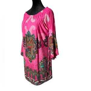 Incredible Boho Floral Paisley Blouse. Total 90s!!